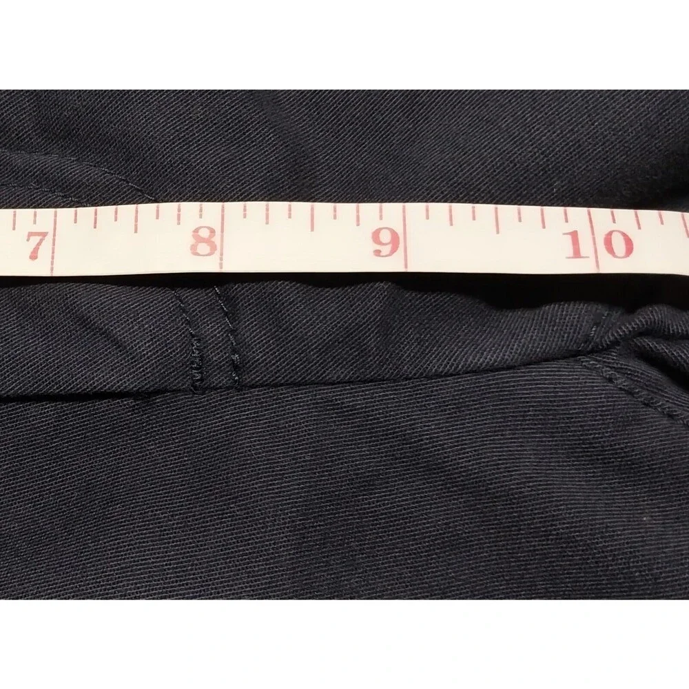 Old Navy Mens 32 Khaki Twill Joggers Navy Blue Cotton Casual Hipster Comfy Work - Picture 8 of 13